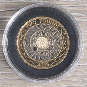 2015 Technology Proof (IRB Portrait) £2 Coin in Capsule