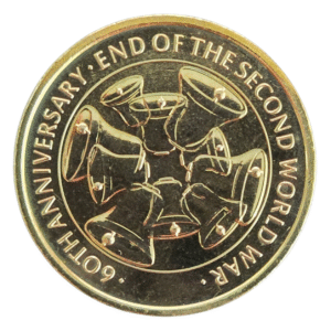 2005 End of the War £2 Commemorative Medal in Capsule