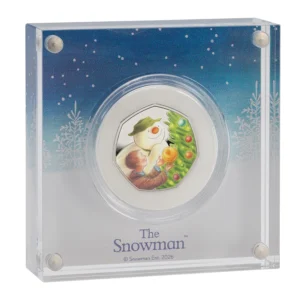2026 The Snowman 50p Silver Proof <br><i>Dispatched Early November</i>