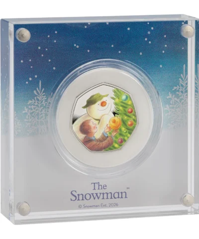2026 The Snowman 50p Silver Proof Dispatched Early November