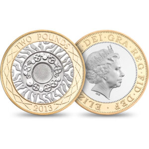 2013 Technology UK £2 BU Coin in Capsule