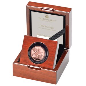 2021 Full Gold Sovereign Proof with Privy Mark