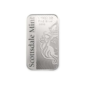 Scottsdale Mint 1 Oz 9999 Fine Silver Bar
