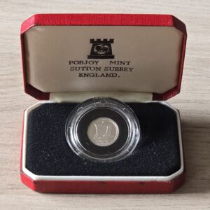 1984 Isle of Man Tenth Noble 1/10 Oz Platinum Proof