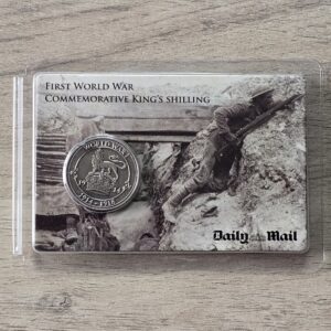 2014 First World War King's Shilling Daily Mail Medal