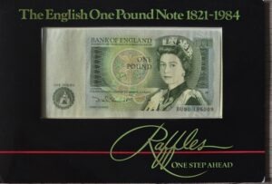 Bank of England One Pound £1 UNC Bank Note Pack by Raffles