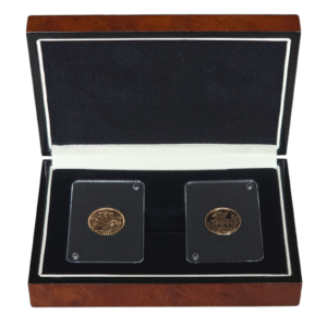 1957 2022 Queen Elizabeth II First and Last Sovereign Set in Box with COA
