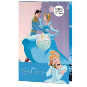 2025 France - Disney Animation Classics - Cinderella 10€ Silver Coloured BU