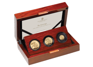 2026 Three Coin Set Sovereign Proof Yellow Gold