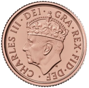 2023 King Charles III Coronation Crowned Head Quarter Sovereign