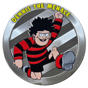2018 Dennis the Menace from Beano Commemorative Medal