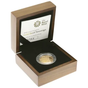 2008 Full Sovereign Proof in Original Mint Box
