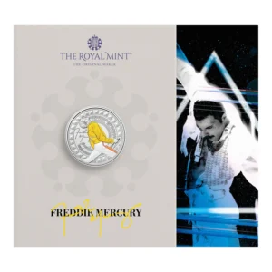 2025 Music Legends - Freddie Mercury £5 Coloured BU