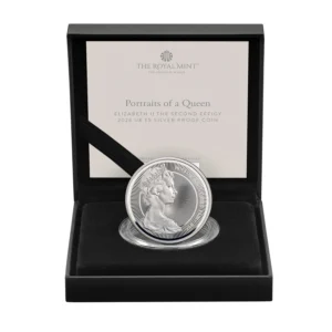2026 Portraits of Queen Elizabeth II - 02 Arnold Machin Effigy £5 Silver Proof