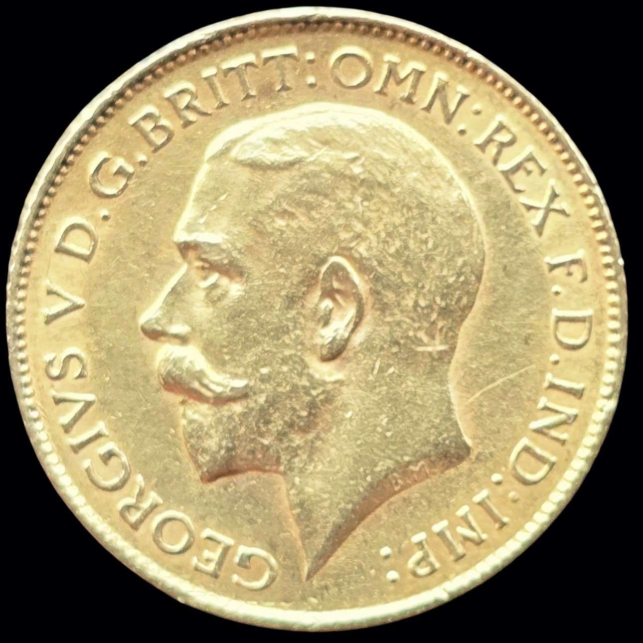 1912 King George V Half Sovereign - London