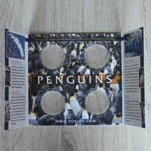 SGSSI Penguins 50p Empty Album for 4 Coin Set by Pobjoy Mint