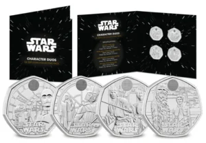 2023 2024 Star Wars - Character Duo 50p BU Set in Collectors Pack