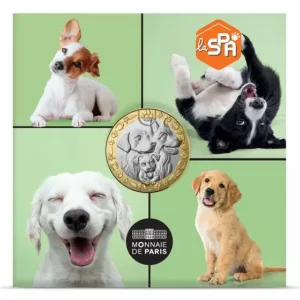 2025 France Favourite Animals - Dog 5€ Unc Mint Pack