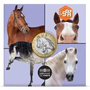 2025 France Favourite Animals - Horse 5€ Unc Mint Pack