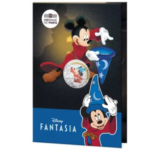 2025 France - Disney Animation Classics - Fantasia 10€ Silver Coloured BU