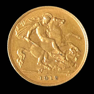 1912 King George V Half Sovereign - London