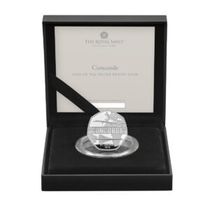 2026 50 Years of Concorde UK 50p Silver Proof