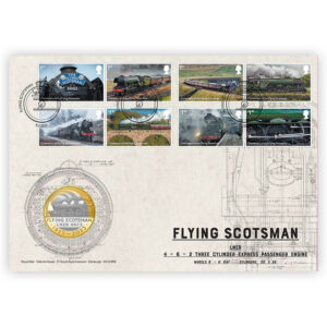 2023 Flying Scotsman £2 BU Coin Cover PNC RM