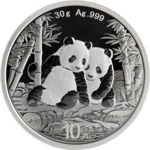 2026 China - Panda 10 Yuan 30g Silver Coin in Capsule