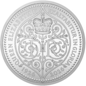 2026 100th Anniversary of the Birth of Queen Elizabeth II £5 BU Coin in Capsule