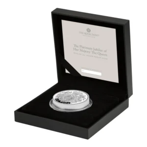 2022 Platinum Jubilee UK 2 Oz Silver Proof Coin