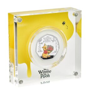 2026 Winnie the Pooh - 01 Kindness 50p Coloured Silver Proof