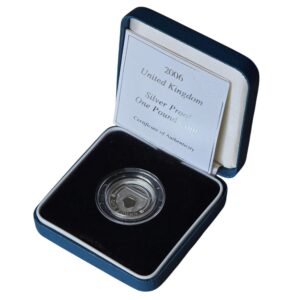 2006 UK Coin £1 Silver Proof Egyptian Arch Bridge