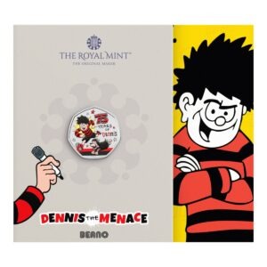 2026 75 Years of Dennis the Menace - Beano 50p Coloured BU