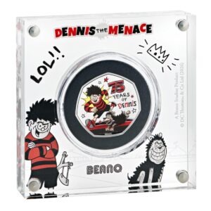 2026 75 Years of Dennis the Menace - Beano 50p Silver Proof