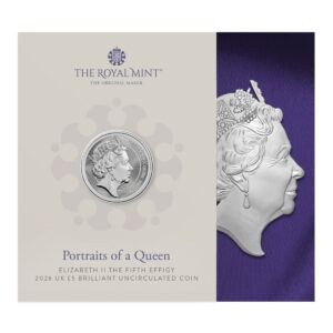 2026 Portraits of Queen Elizabeth II - 05 Jody Clark Effigy £5 BU