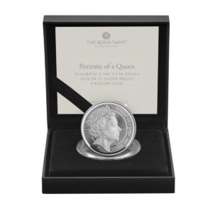 2026 Portraits of Queen Elizabeth II - 05 Jody Clark Effigy £5 Silver Proof Piedfort