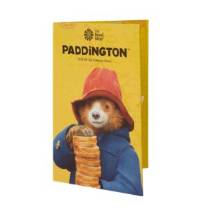 2018 Paddington Bear UK 50p Empty Album for 2 Coin Set by Royal Mint