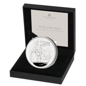 2021 The Tale of Peter Rabbit 1 oz Silver Proof