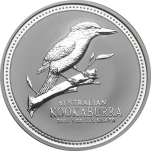 2003 Australia 1 oz Kookaburra BU Bullion