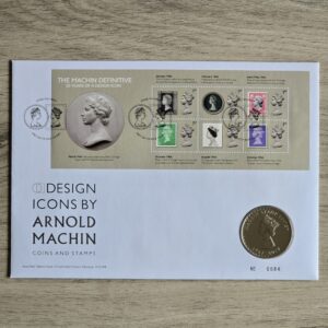 2017 Design Icons by Arnold Machin Medal Cover RM