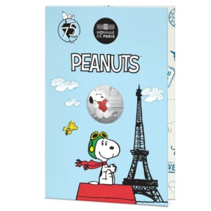 2025 France - Snoopy Peanuts 10€ Silver Coloured BU