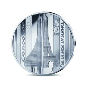 2026 France Concorde €10 Silver Proof