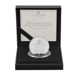 2026 100th Anniversary of the Birth of Queen Elizabeth II £5 Silver Proof Piedfort