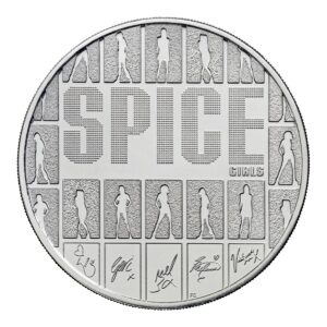 2026 Music Legends - Spice Girls £5 BU Coin in Capsule