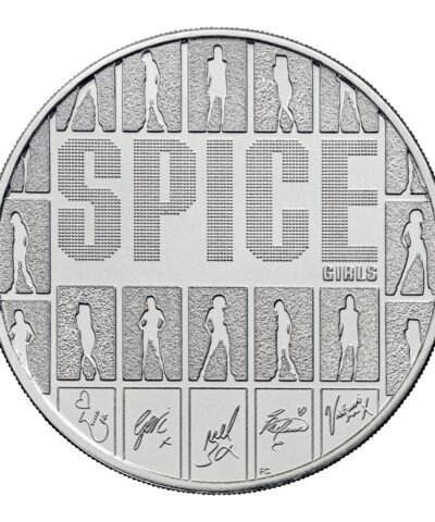 2026 Music Legends – Spice Girls £5 BU Coin in Capsule