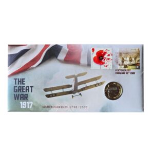 2017 First World War Aviation £2 Coin Cover by Australia Post