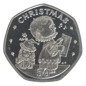 1989 Gibraltar Choir Boy Christmas Circulation 50p