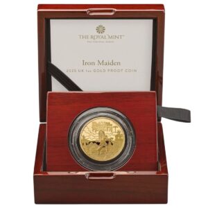 2025 Music Legends - Iron Maiden 1 Oz Gold Proof