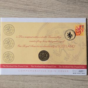 1994 2003 Scotland £1 Coin Cover by Mercury