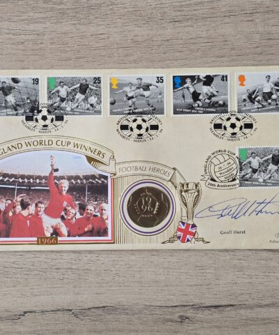 1996 England Football World Cup Winners £2 BU Coin Cover by Benham
